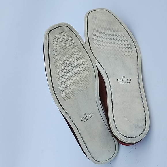 Gucci Moca Pelle S. Gomma Runner Men’s Shoes Size 41.5 E - Picture 9 of 12